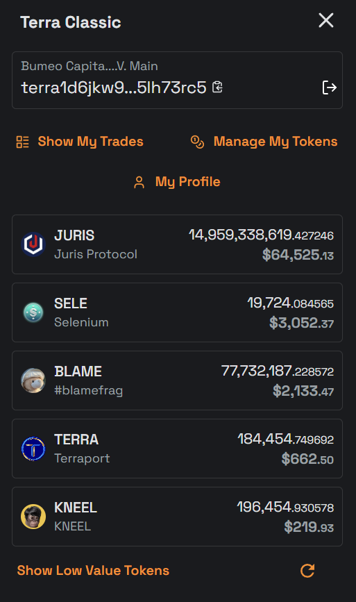 luna_lover69's tweet photo. Bought the dip this night when panic selling was happening after graduation on $lunc's new @COSMOSPumpFun platform
I $blame our $juris co-founder @frag_dude regularely, but I won't fade our $lunc #lowleveldev
Diamond handing this gem cause you won't ๐ค
https://t.co/clkWHpdvcJ https://t.co/O0SHImdg0a