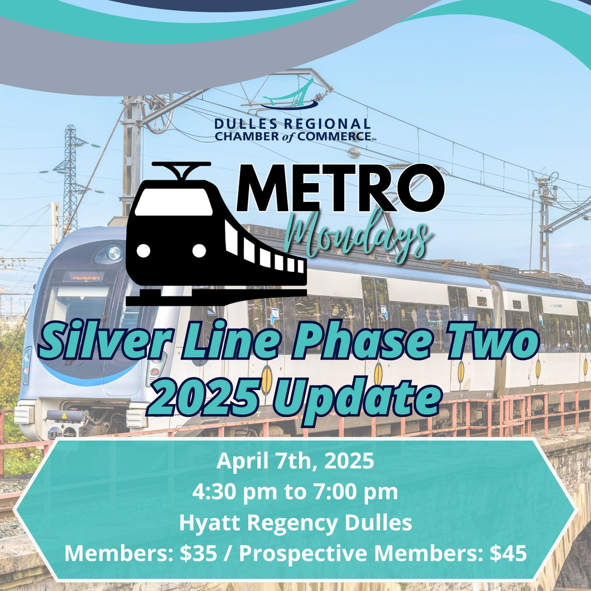 The <a href="/wmata/">Metro Forward</a> Metrorail system is integral to supporting the tourism economy of #FXVA &amp; the DC region. Don't miss the opportunity to hear updates on Phase Two of the Silver Line on 4/7, hosted by our friends at <a href="/DullesChamber/">Dulles Chamber</a>. bit.ly/4cdPnmW