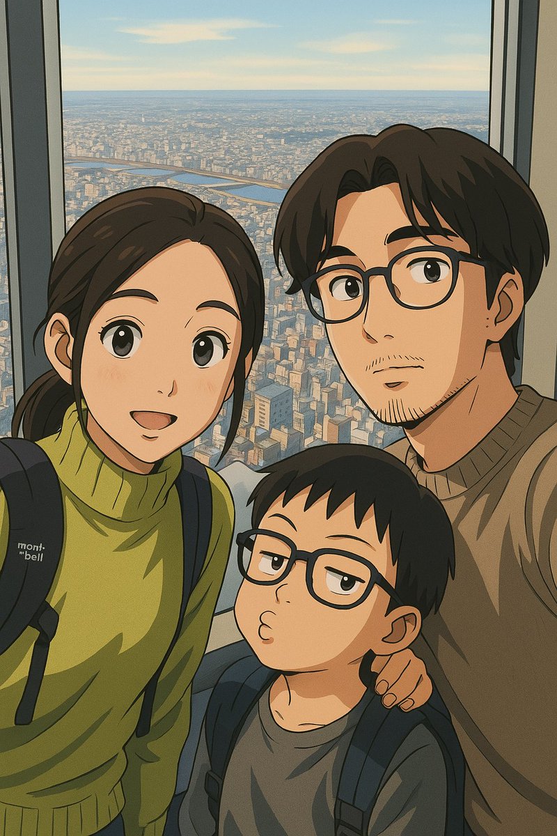 GPT-4o转照片成日式漫画风格，真是太好看了