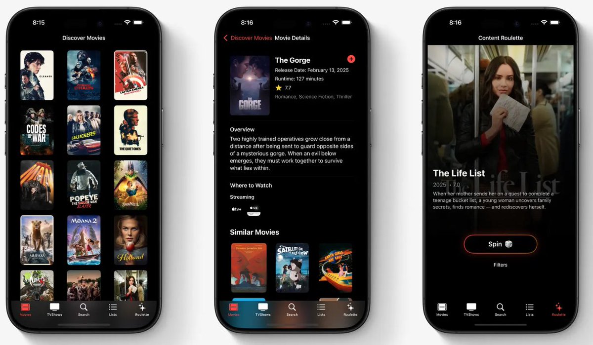 My first iOS app got approved almost immediately by Apple 😅  It's Flicked is live on the app store now.  More features on the way! 
apps.apple.com/us/app/its-fli…
#iosdev #vibecoding