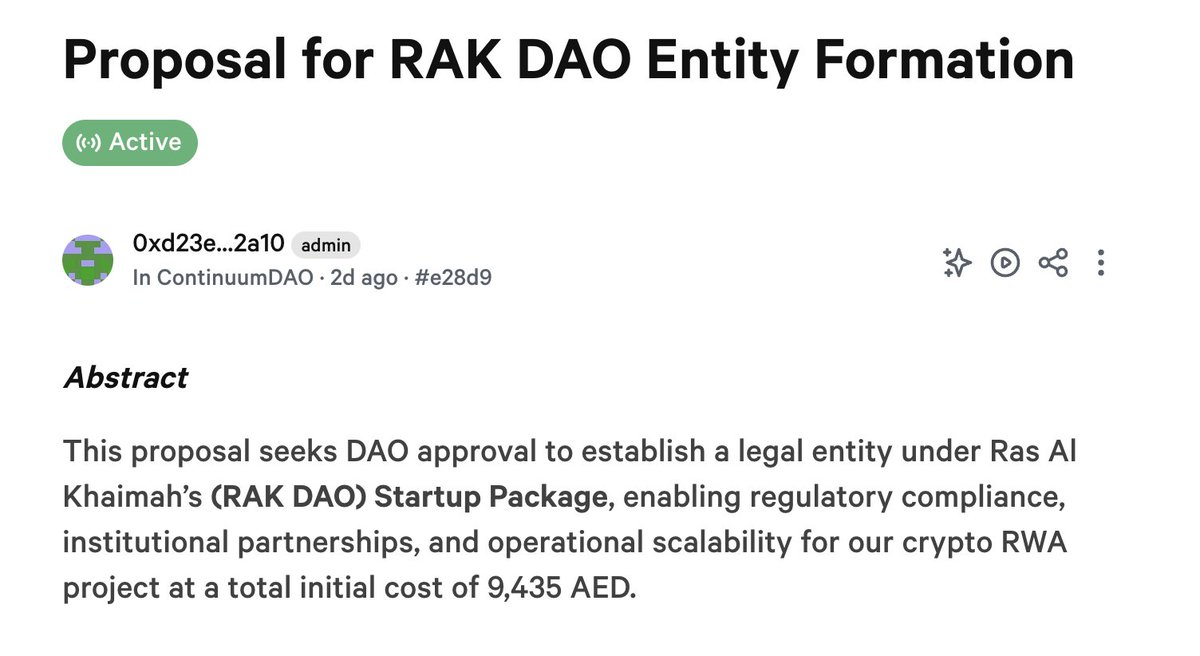 ContinuumDAO tweet media