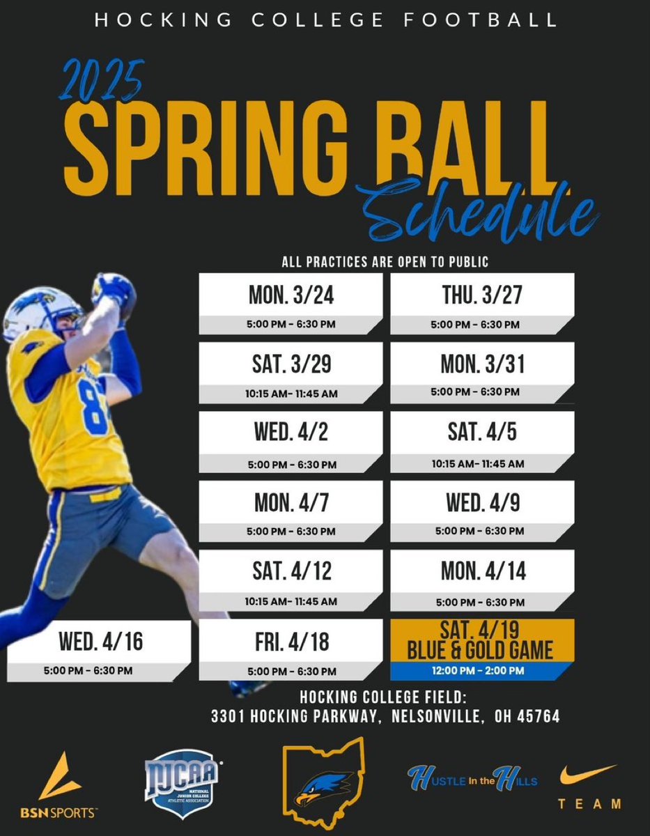 Come see what we have to offer. What a day it is to be a Hawk.