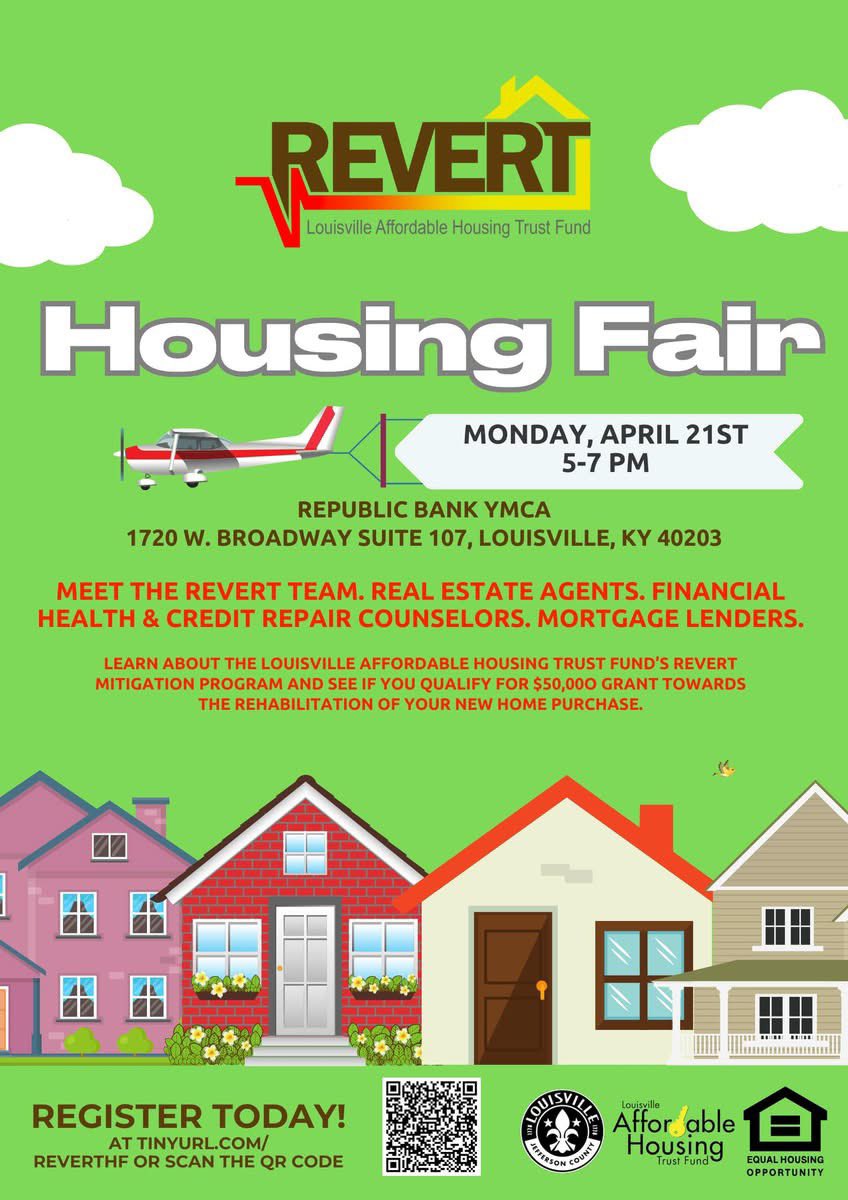 April Housing Celebration: REVERT Program Spotlight!

Dreaming of homeownership? The REVERT Program is here to help turn that dream into reality! Join us for April Housing, a month full of community events designed for future homeowners who qualify for the program.