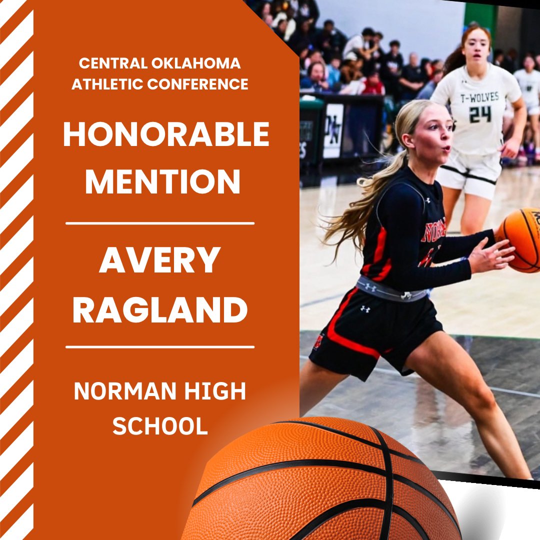 🗣 CONGRATULATIONS <a href="/AveryRagland30/">Avery Ragland</a>‼️COAC HONORABLE MENTION!! 👏🧡🖤🐯