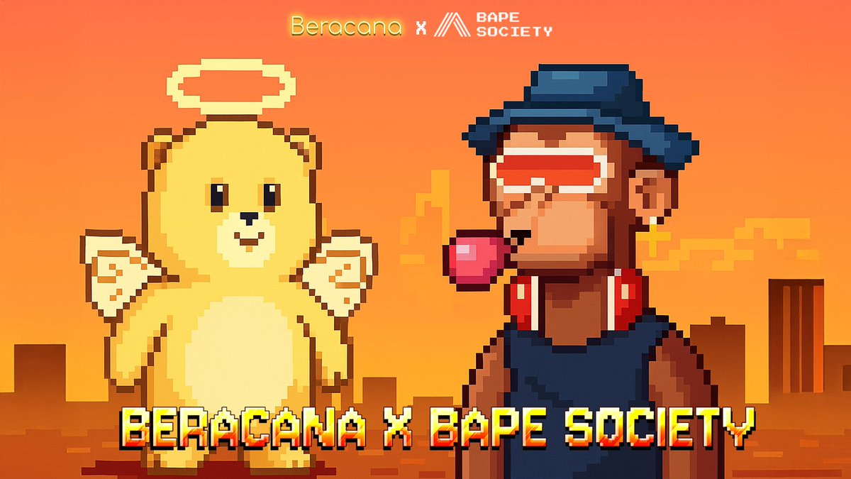 Beracana ๐ปโ (@beracana) on Twitter photo henlo cana familia ๐ป
our frens from <a href="/Bape_Society/">Bape Society</a> are comin' up with their new nft collection with 404 mechanism, and have offered us some WL spots for the same ๐
most of these spots will be distributed to our ethereal bera nft holders, but a few will be given to our X henlo cana familia ๐ป
our frens from <a href="/Bape_Society/">Bape Society</a> are comin' up with their new nft collection with 404 mechanism, and have offered us some WL spots for the same ๐
most of these spots will be distributed to our ethereal bera nft holders, but a few will be given to our X