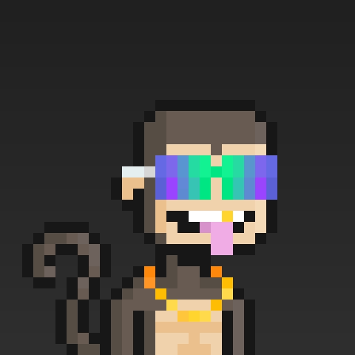 Gm fams☕️

Weekend getting closer and closer!🥳

Today piece is a honorary for a real OG, one of my biggest supporter and most important - a good frend <a href="/713Capital/">Dirky</a> !❤️‍🔥 Im glad I met u on my way bro🙏

Piece is based on his <a href="/sagamonkes/">saga monkes</a> pfp🫡

Have a nice Thursday everone!