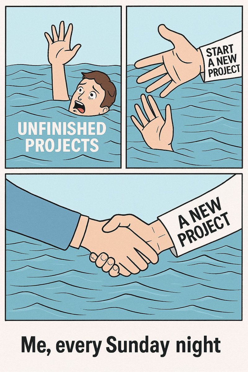 Product_London's tweet photo. Every. 👏 Single. 👏 Sunday. 👏
Why finish tracks when you can just start another banger you'll never complete? 🎛️💀
#ProducerLife #UnfinishedProjects #MusicProductionMeme #StudioStruggles #DAWAddict https://t.co/6fP9kaKFD1