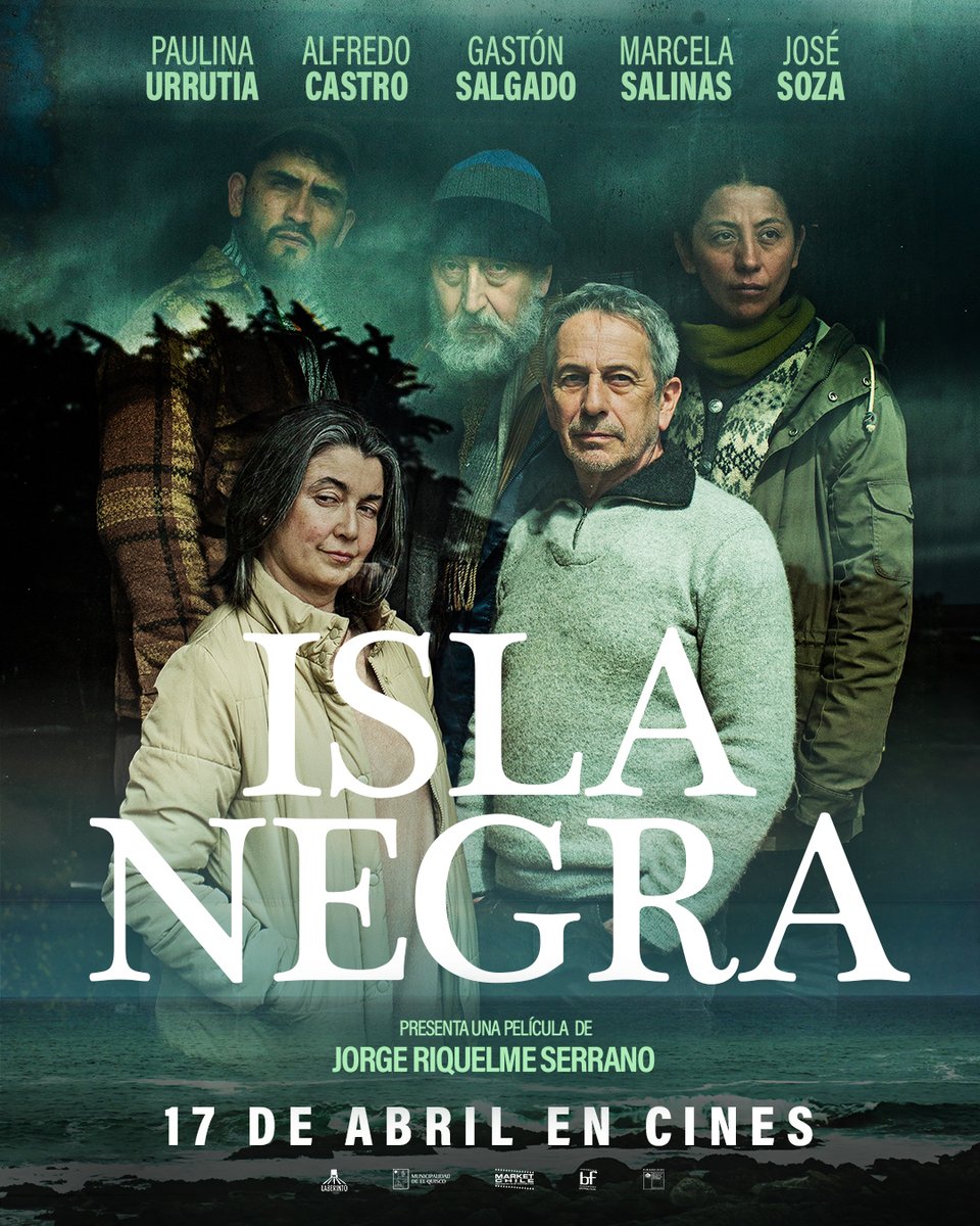 #Islanegra llega a cines nacionales el 17 de abril con las actuaciones de Paulina Urrutia, Alfredo Castro, Gastón Salgado, Marcela Salinas y José Soza
Una Dirigida por Jorge Riquelme Serrano y producida por Laberinto Films