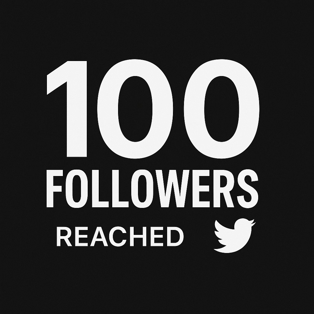 DevBehruz's tweet image. 100 Followers on X — Thanks for Joining Me on the Journey!