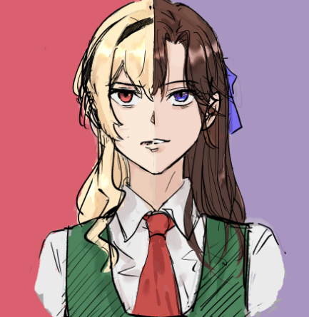 cigar8810's tweet photo. #mayakuro #真矢クロ
例えば彼女たちは学校で友好的な競争をしていたなら。
面白いかもしれない?
クロ：駆けて来い！天堂真矢!
真矢：君は本当に面白い人だね。西條 クロディーヌ~
😂😂😂 https://t.co/5JGaShsdbD