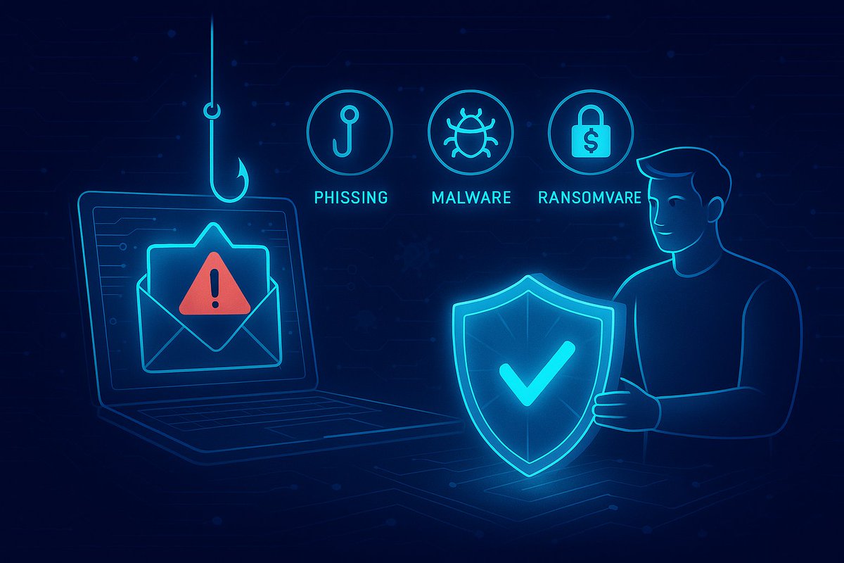 Phishing, malware, ransomware—oh my! Cyber threats are real, but 3i-Infotech has your back. 🛡️

 #CyberSecurity #StaySafeOnline