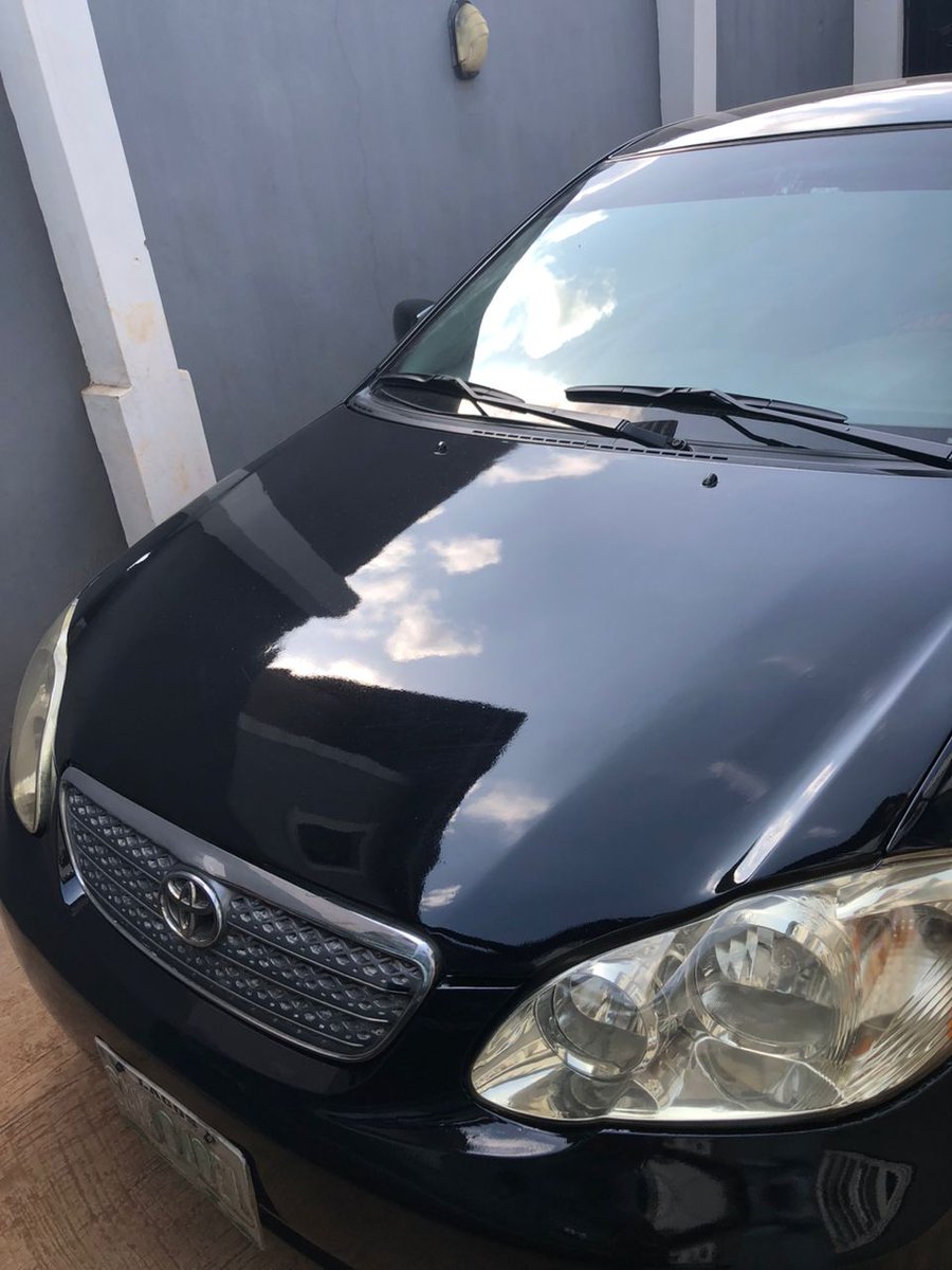 || Fastest Fingers ||

Registered 2004 Toyota Corolla

Engine ✅️
Gear ✅️

Price: 4m

Location: Lagos....