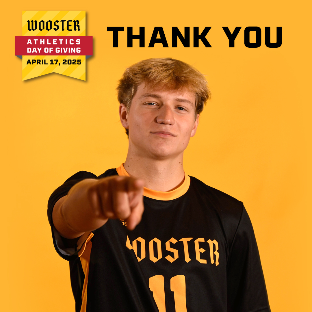 Thank you for supporting Wooster Athletics on our Day of Giving! Your Fighting Scot pride ensures that our student-athletes have access to great coaches, equipment, and the resources needed to thrive! #GoScots #ForeverFightingScots #ThankYou