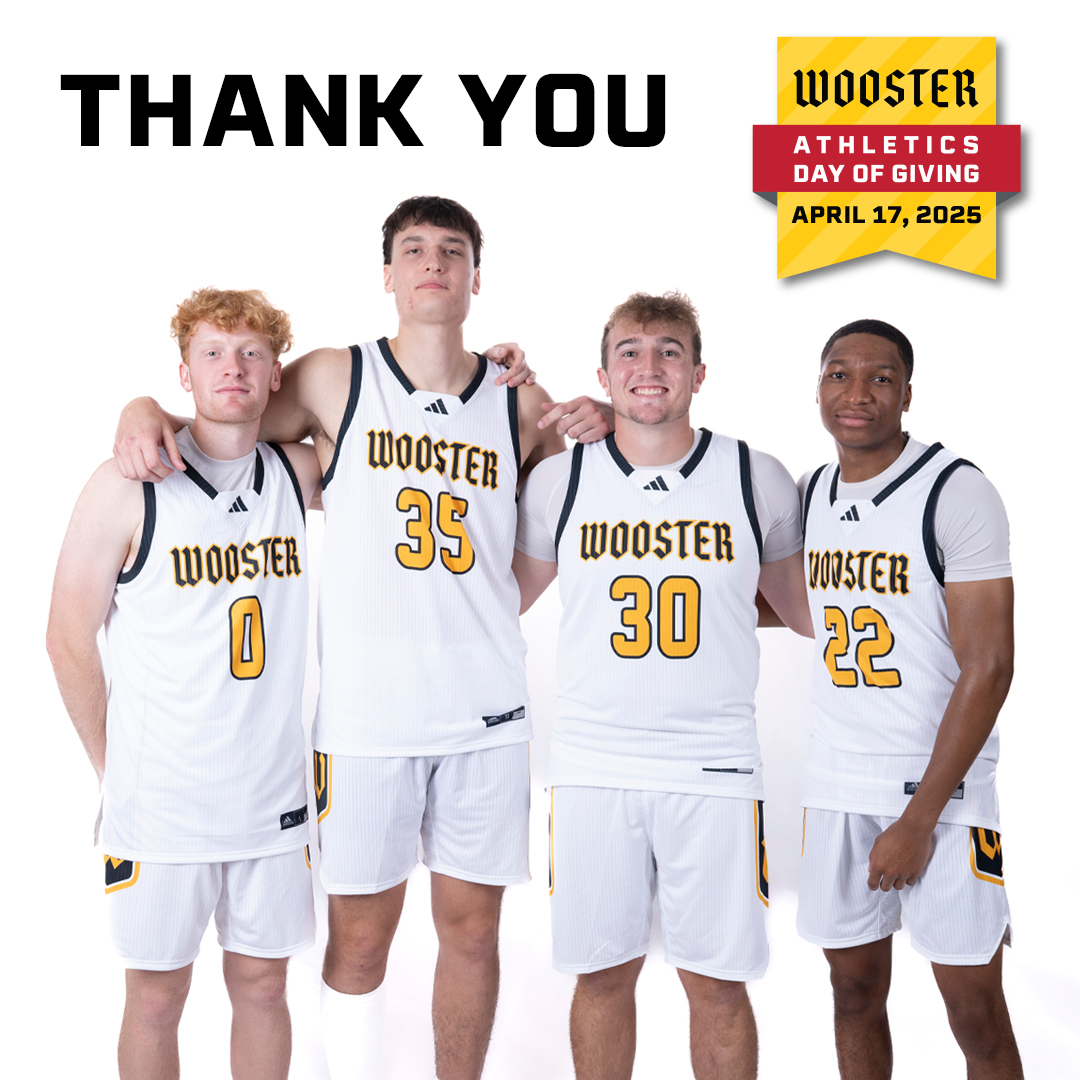 Thank you for supporting Wooster Athletics on our Day of Giving! Your Fighting Scot pride ensures that our student-athletes have access to great coaches, equipment, and the resources needed to thrive! #GoScots #ForeverFightingScots #ThankYou