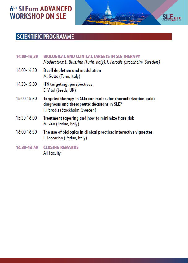 SLEuro (@sleurosociety) on Twitter photo LAST WEEK to pre-register and be selected to join us in Turin (Italy) on 29-30 May 2025!
Check out the Programme and upload your CV online to be one of the 30 participants: sleuro.org/advanced-works…… 
Watch the SLEuro interviews on our YouTube channel:  youtube.com/playlist?list=… LAST WEEK to pre-register and be selected to join us in Turin (Italy) on 29-30 May 2025!
Check out the Programme and upload your CV online to be one of the 30 participants: sleuro.org/advanced-works…… 
Watch the SLEuro interviews on our YouTube channel:  youtube.com/playlist?list=…