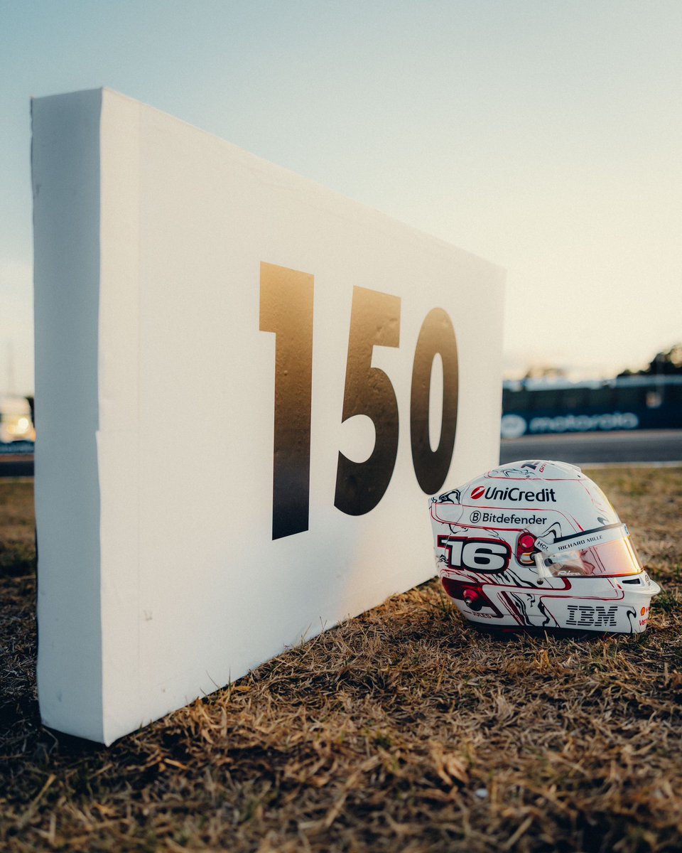 Charles_Leclerc's tweet image. 150th race in Formula 1 🤍
I hope it’ll be a successful one and thank you for all the support throughout these first 150 races.