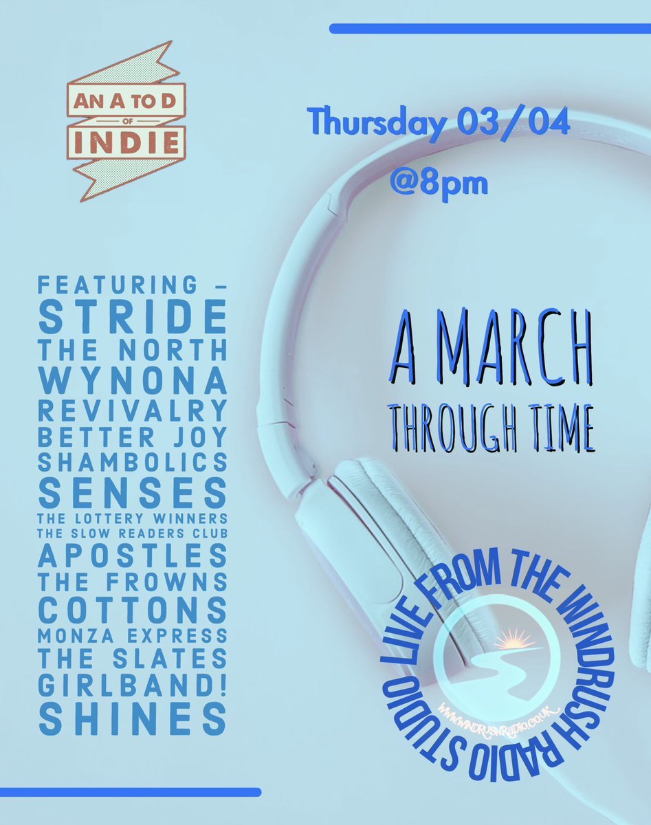 An A to D of Indie (@ady_hanson) on Twitter photo We’ve got March ‘25 drops from -
<a href="/stridetheband/">STRIDE</a>
#TheNorth
<a href="/wynonaband/">wynonaband</a>
<a href="/revivalryband/">Revivalry</a>
<a href="/betterjoymusic/">better joy</a>
<a href="/shambolicsmusic/">Shambolics</a>
<a href="/sensesforever/">senses</a>
<a href="/LotteryWinners/">Lottery Winners</a>
<a href="/slowreadersclub/">THE SLOW READERS CLUB</a>
<a href="/apostlesbanduk/">Apostles</a>
<a href="/TheFrowns/">The Frowns</a>
<a href="/Cottons_Band/">Cottons</a>
<a href="/MonzaExpress/">Monza Express</a>
<a href="/_TheSlates/">The Slates</a>
<a href="/girlbandhq/">GIRLBAND!</a>
<a href="/Shinesband/">Shines</a>
💜🎶 We’ve got March ‘25 drops from -
<a href="/stridetheband/">STRIDE</a>
#TheNorth
<a href="/wynonaband/">wynonaband</a>
<a href="/revivalryband/">Revivalry</a>
<a href="/betterjoymusic/">better joy</a>
<a href="/shambolicsmusic/">Shambolics</a>
<a href="/sensesforever/">senses</a>
<a href="/LotteryWinners/">Lottery Winners</a>
<a href="/slowreadersclub/">THE SLOW READERS CLUB</a>
<a href="/apostlesbanduk/">Apostles</a>
<a href="/TheFrowns/">The Frowns</a>
<a href="/Cottons_Band/">Cottons</a>
<a href="/MonzaExpress/">Monza Express</a>
<a href="/_TheSlates/">The Slates</a>
<a href="/girlbandhq/">GIRLBAND!</a>
<a href="/Shinesband/">Shines</a>
💜🎶