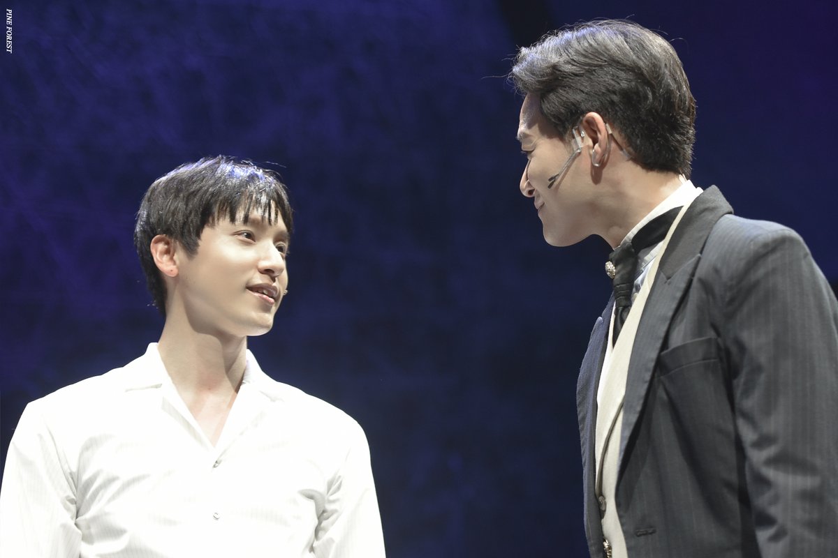 pine_forest_'s tweet image. 250404 뮤지컬 니진스키 
니진스키 정휘 배우님 &amp;amp; 디아길레프 김종구 배우님