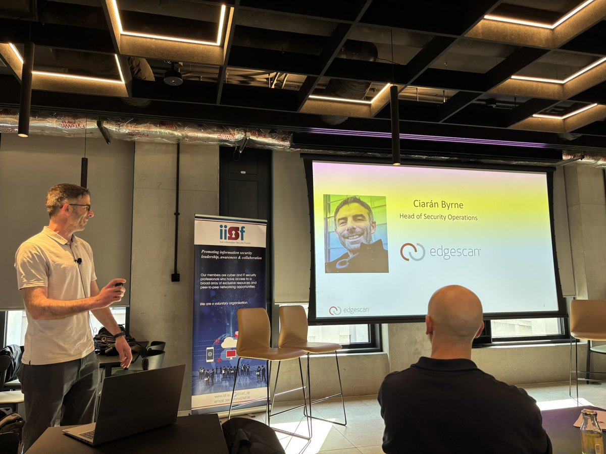 IISF April Chapter Meeting #IISF #CyberSecurity Vulnerability Management <a href="/edgescan/">Edgescan</a>