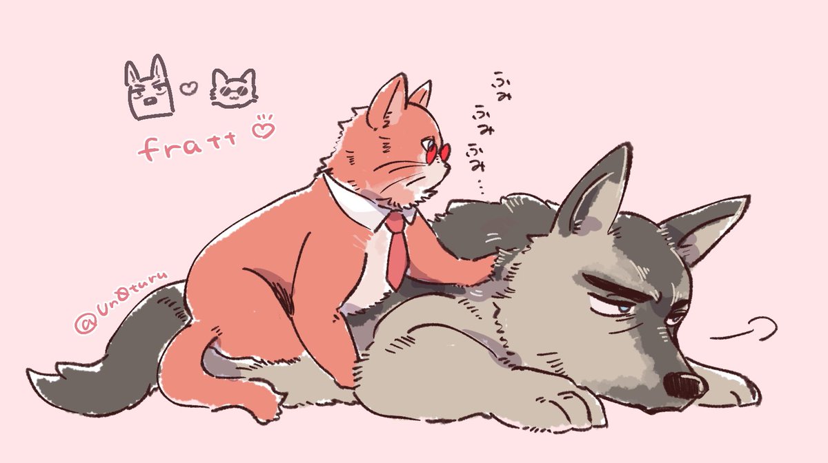 Un0turu's tweet image. #fratt #frankmatt
💀👿♡🐕🐈