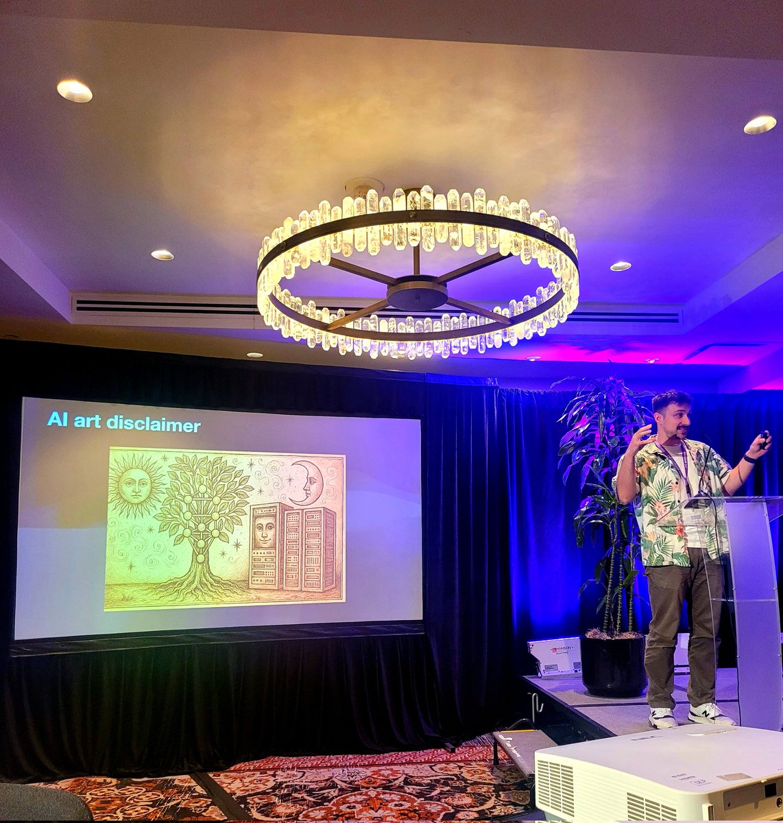 TheSiliconHill's tweet image. At @AntithesisHQ&apos;s #BugBash, @OpenAI’s Ben Eggers kicked things off with a fitting disclaimer: Every image in his talk was AI-generated. No captions, no hints—just one challenge for the audience: Guess the prompts. #DCtech