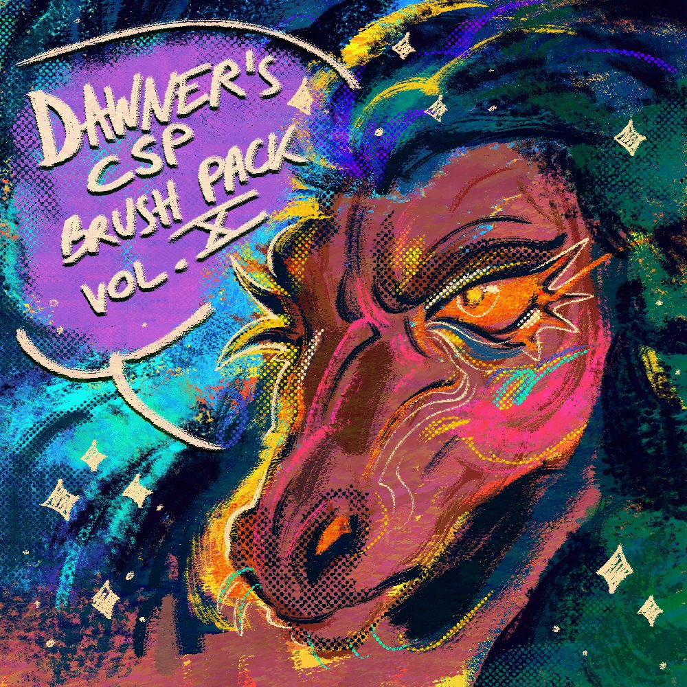 🔥New brush pack is out for CSP (Procreate and PS versions will be released later too).
🔗 in replies.
Shares are immensely appreciated! Thank you for looking!