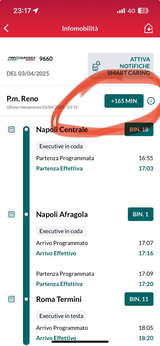 BiagioChiariell's tweet photo. 165 MINUTI DI RITARDO: @matteosalvinimi dove sei? Ministro dei Trasporti cosa stai facendo? A mangiare un’aragosta o un panino con la mortadella? Facci sapere quando finalmente deciderai di farci il favore di lasciare quella poltrona, cortesemente #ritardi #treni #trenitalia https://t.co/sTIRHtCbQ7