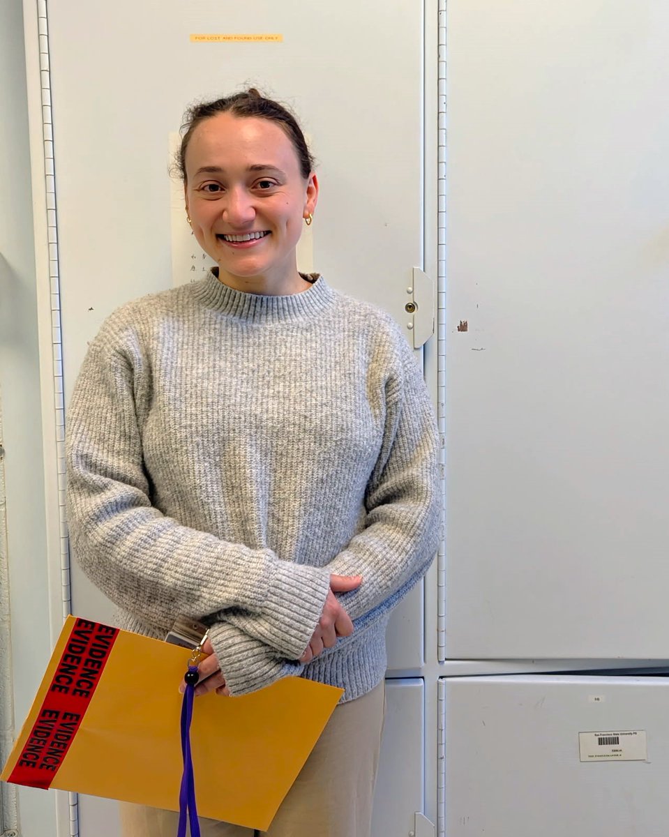 It’s National Property and Evidence Professionals Appreciation Week! We take a moment to recognize and appreciate our Records Supervisor &amp; Evidence/Property Technician, Hannah, for her unwavering dedication and hard work.

We are truly grateful for all that you do!

#SFStatePD