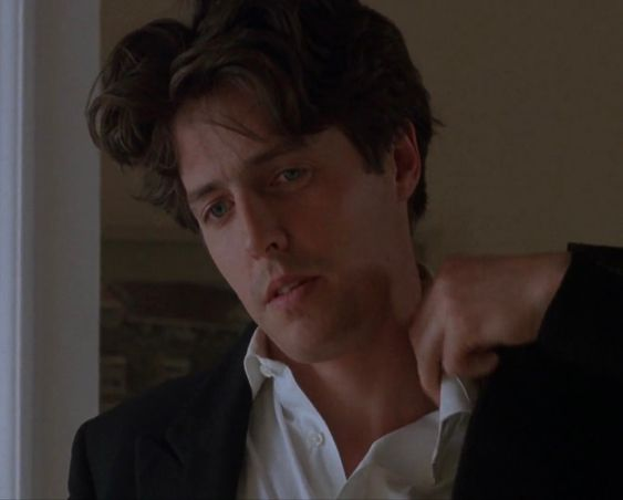 TheCinesthetic's tweet photo. hugh grant in four weddings and a funeral (1994) https://t.co/pwmJs1ufgW