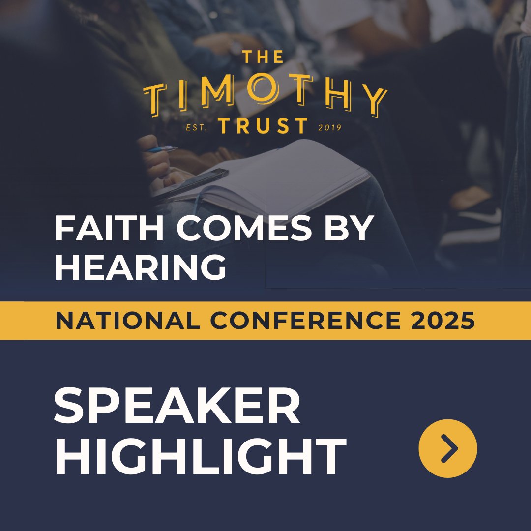 TheTimothyTrust's tweet photo. Hear from Colin Smith on the power of the preached Word!

If you're a Bible teacher, lead a small group, or want to
be encouraged in the Word, register for our National Conference in Ottawa, May 26-28, 2025! https://t.co/vvBnTUiAYG
