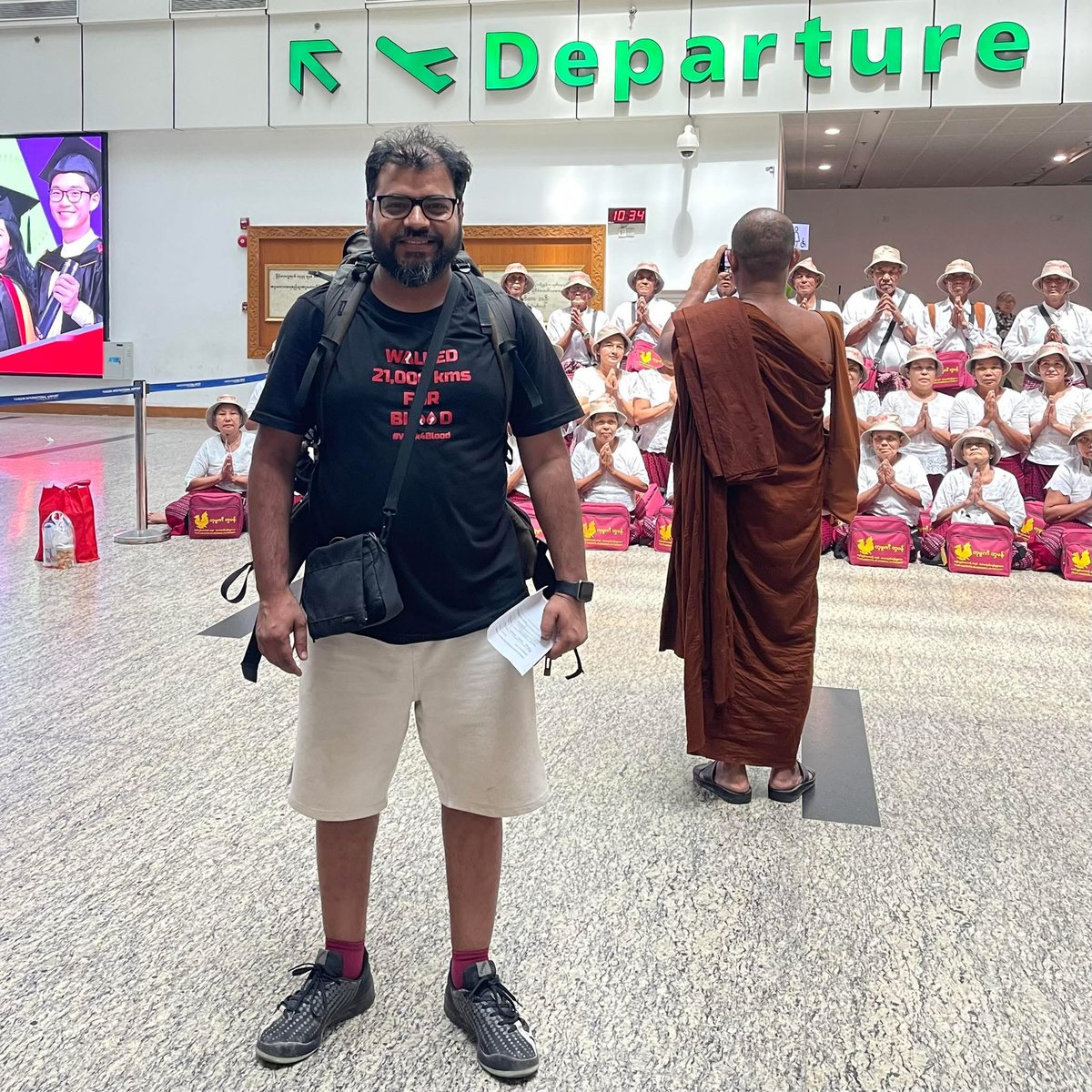 #MyanmarEarthquake 
First hand experience shared by an Indian social activist/founder of Simply Blood, Kiran Verma, says that he was unable to visit #Sagaing before leaving Myanmar.