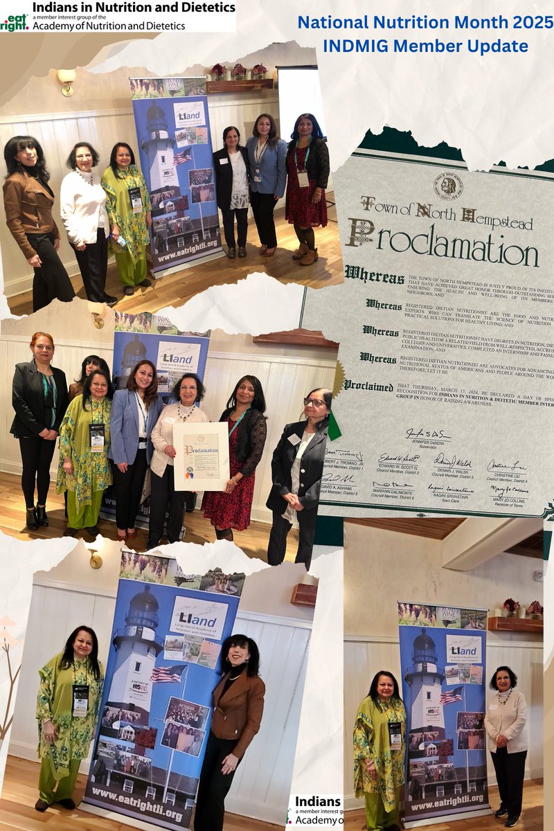 Indians in Nutrition and Dietetics tweet media