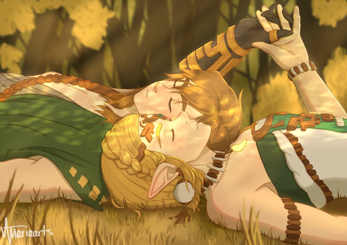 so glad i don’t have to say goodbye to them yet #zelink #totk #zelda