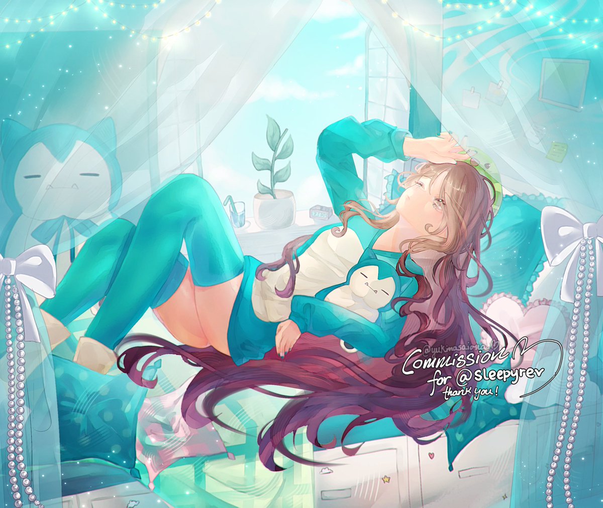 ‧₊˚ — skeb cm !! thank you so much for your request <3 🩵🌱
#VGenComm