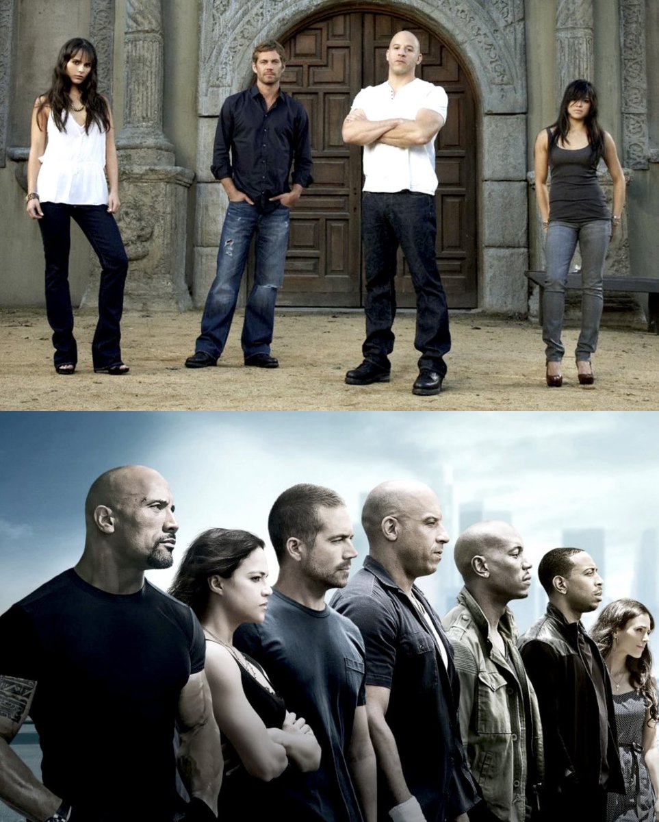 Released six years apart on April 3rd… 

The one that brought the team back together, and the one that made them a family forever. 💙

#FastandFurious
#Furious7

#TeamPW