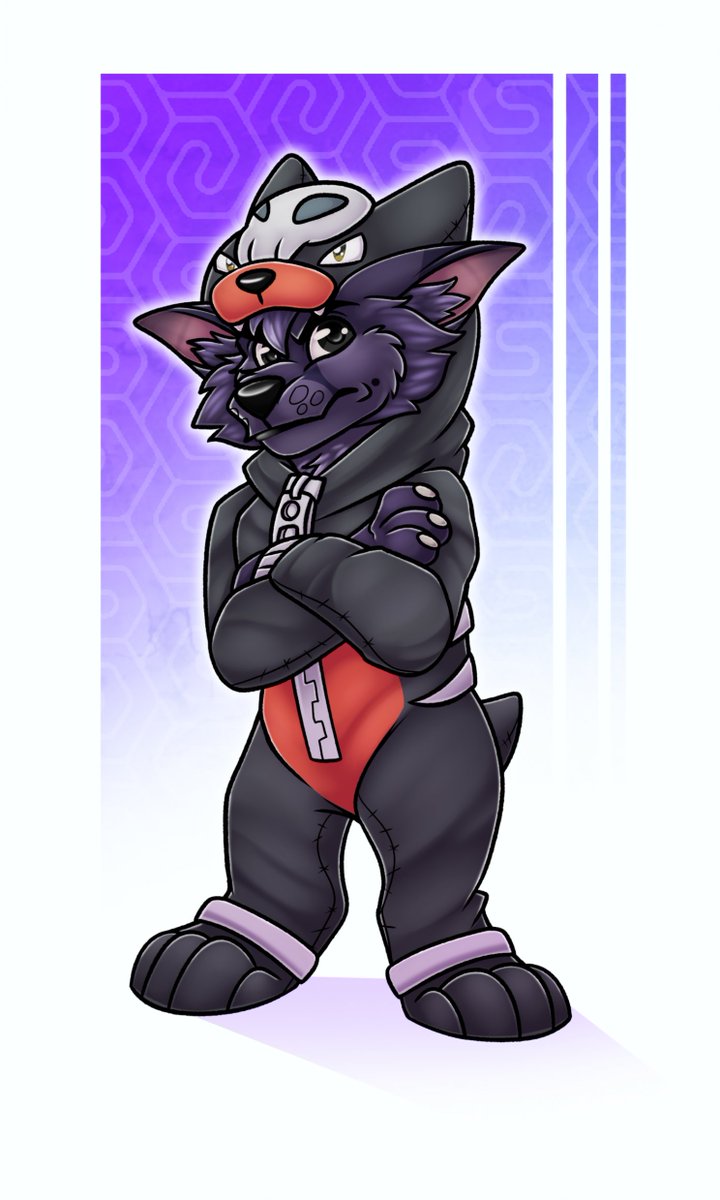 Com: Grumpy Fennec  

What a grump!  

#furry #furryart #fennecfox #fennec #houndour #pokemon