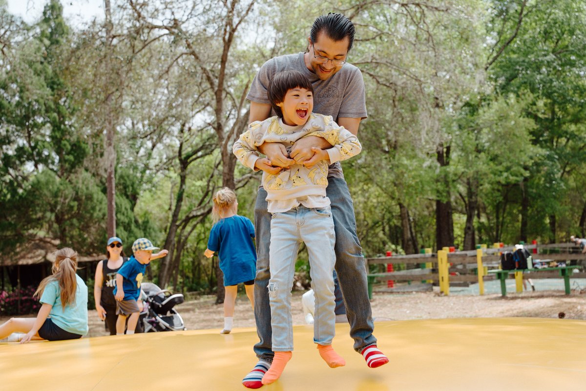 QuestInc_FL's tweet photo. The Down Syndrome Association of Central Florida hosted their World Down Syndrome Day celebration at Quest's Camp Thunderbird! It was a day full of joy, classic camp activities and fun! Summer Camp registration is now open. Learn more here: https://t.co/9s55po3caw https://t.co/hrkdZpHdRM