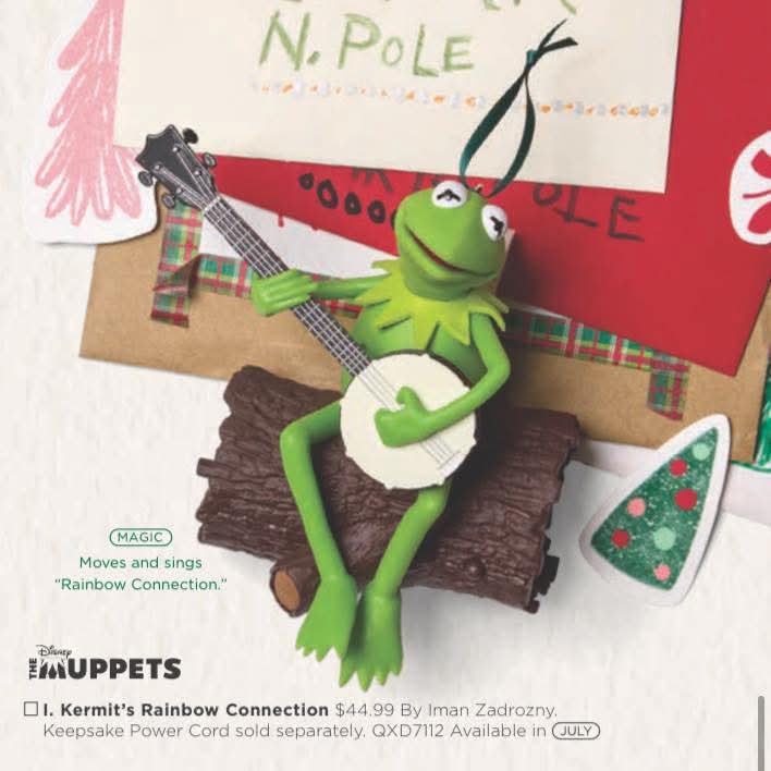 2025 Hallmark Ornament. What's different? It's animated!
Coming July 2025
#TheMuppets