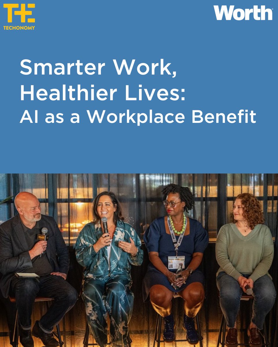 🤖 AI is not only boosting productivity, but workplace well-being.
From burnout prevention to early health diagnostics, AI is becoming a critical employee benefit.
Explore insights from our panel → hubs.la/Q03fRZGc0
#AIWorkplace #EmployeeWellness #PartnerInsights