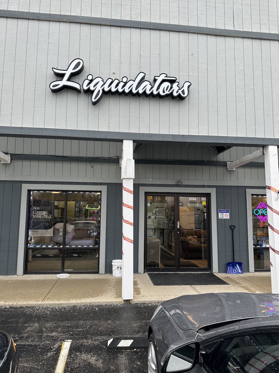 Liquidators in Avon is a scam. They sell junk. Then, they won’t accept returns, they give you an in store credit for more junk. I’d stay away if I were you.