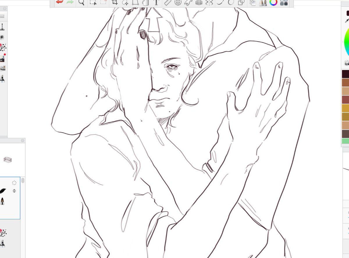 Long time no art have this Delilah sketch...#guiltygear