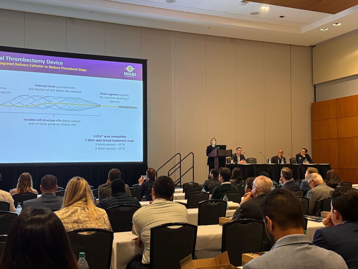 What a week at #SIR2025! Thank you to everyone who joined us at the booth and those who came to our lunch symposium to hear Drs. <a href="/AndrewNiekampMD/">Andrew Niekamp</a>, <a href="/RajWellnessMD/">Raja Ramaswamy, MD</a>, <a href="/SaraDastmalchi3/">Sara Dastmalchian</a>, and <a href="/rahulshethmd/">Rahul Sheth</a> discuss innovations in arterial and venous thrombectomy.

We appreciate the
