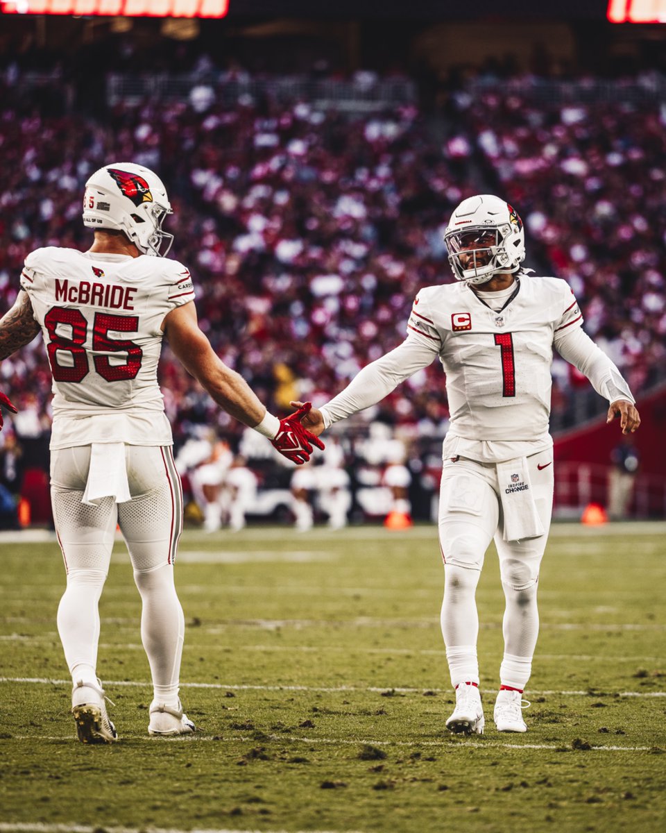 Kyler Murray (@k1) on Twitter photo Maaaaan! So happy for my dawg, worth every penny! More work to be done but a great day.ππ½ <a href="/mcbtrey/">Trey McBride</a> Maaaaan! So happy for my dawg, worth every penny! More work to be done but a great day.ππ½ <a href="/mcbtrey/">Trey McBride</a>
