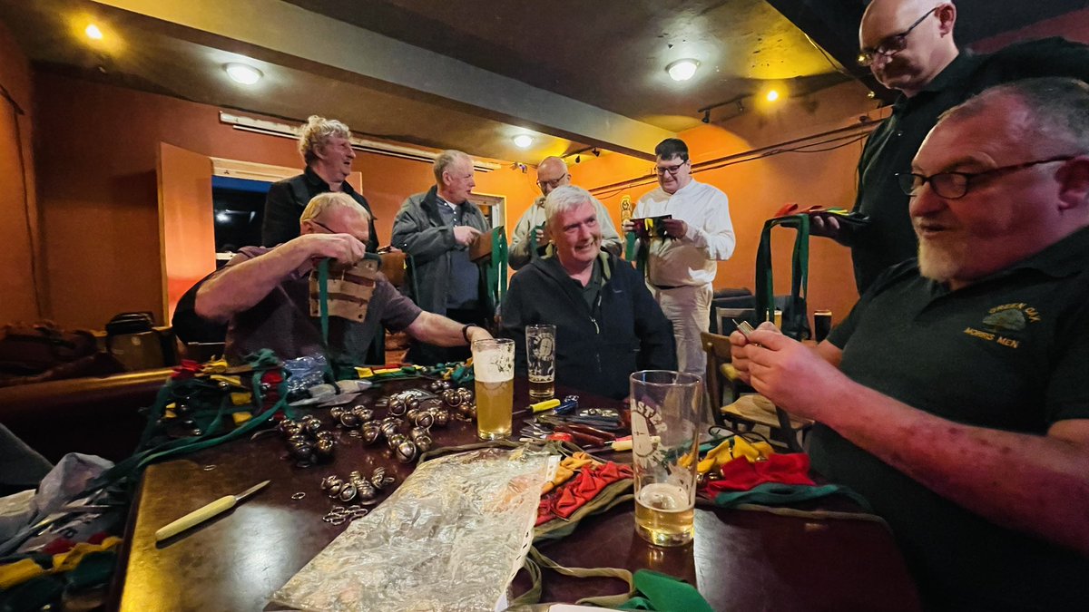 Preparing new kit for our Day of Dance Saturday April 12th Doncaster Yorkshire