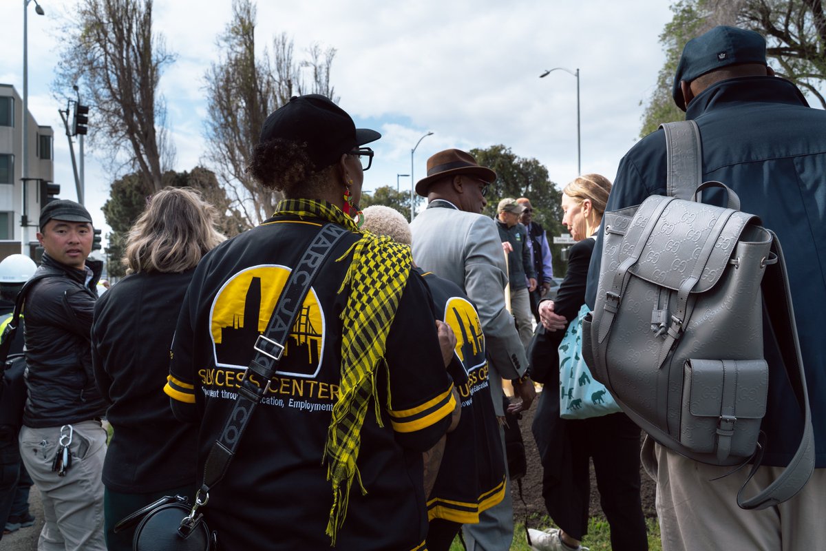 Mayor Daniel Lurie, State Senator Scott Wiener, Supervisor Bilal Mahmood, San Francisco Public Works, and SF Water, Power, Sewer (SFPUC), were joined by other city leaders and residents today to break ground on the long-anticipated transformation of Buchanan Street Mall.