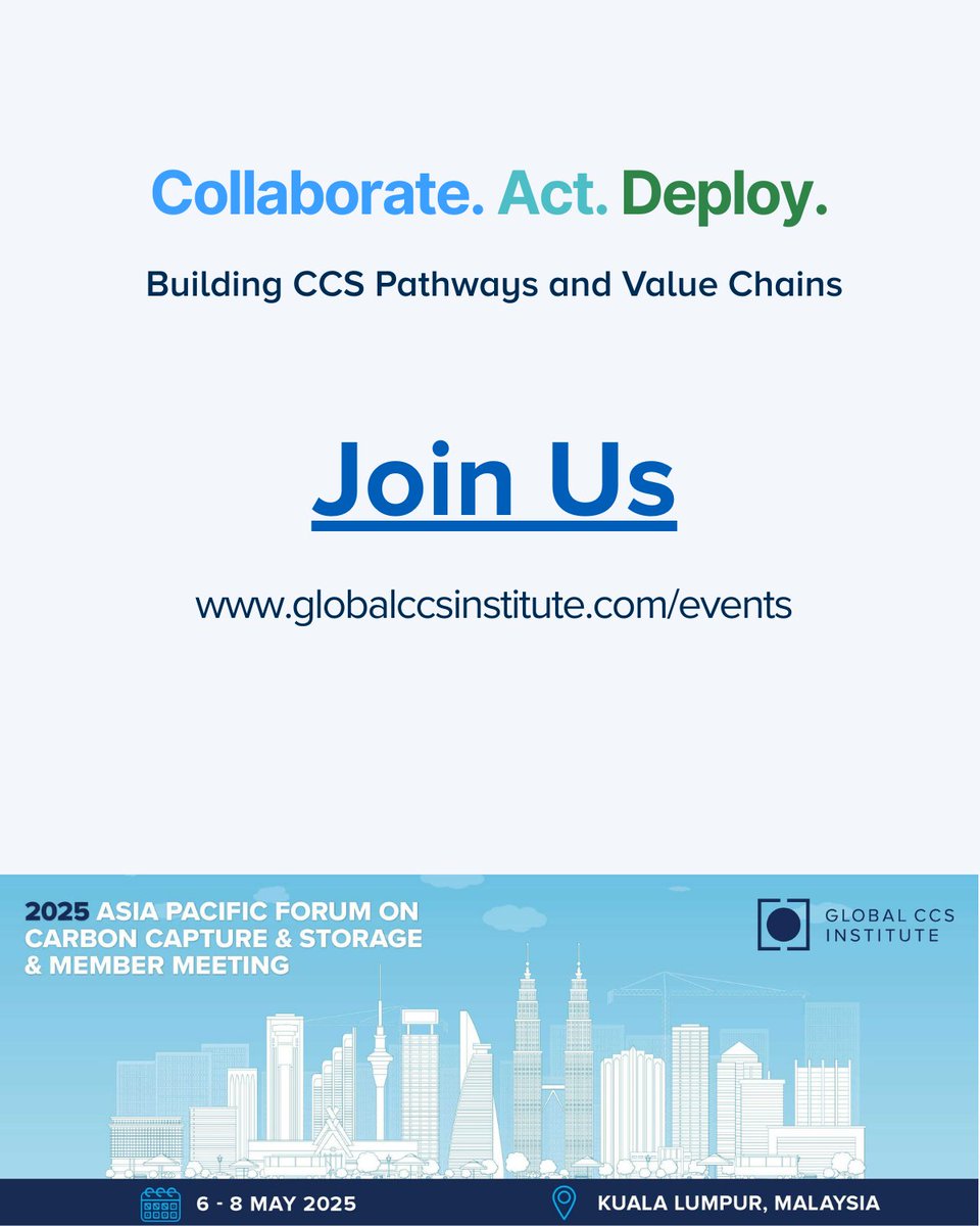 Global CCS Institute tweet media