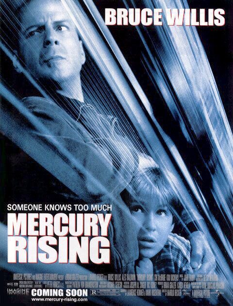 FilmNewsNos's tweet photo. 🎬MOVIE HISTORY: 27 years ago today, April 3, 1998, the movie ‘Mercury Rising’ opened in theaters!

#BruceWillis #AlecBaldwin #MikoHughes #ChiMcBride #KimDickens #JohnCarrollLynch #KelleyHazen #LLGinter @bodhielfman #RobertStanton #KevinConway #CarriePreston #PeterStormare https://t.co/pmKg1vX9gU