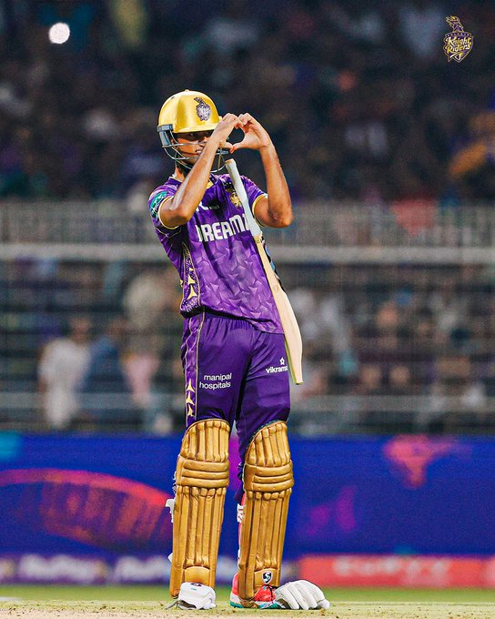 KKR's poster boy 🔥 📹 Credits: Twitter/KKRiders