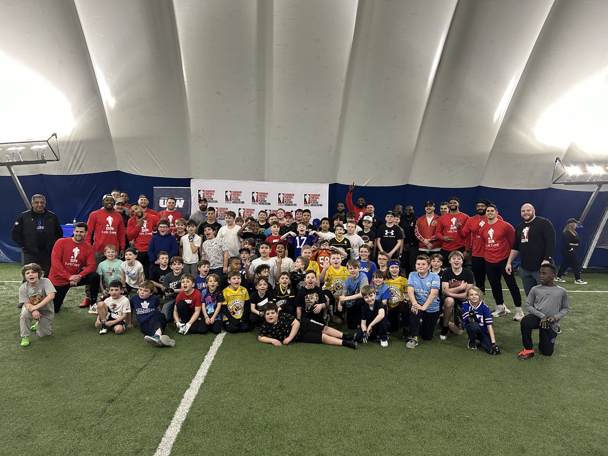 CFLPA (@cflpa) on Twitter photo Once again, on behalf of everyone at #TeamCFLPA, we’d want to extend a huge thank you to <a href="/SteelworkersCA/">United Steelworkers</a> & <a href="/AccessStorageCA/">Access Storage</a> for sponsoring our Kids Camp! Thank you to everyone who attended for helping make this camp such a great success!
We’ll see you at the <a href="/GreyCupFestival/">The Grey Cup Festival</a> in Once again, on behalf of everyone at #TeamCFLPA, we’d want to extend a huge thank you to <a href="/SteelworkersCA/">United Steelworkers</a> & <a href="/AccessStorageCA/">Access Storage</a> for sponsoring our Kids Camp! Thank you to everyone who attended for helping make this camp such a great success!
We’ll see you at the <a href="/GreyCupFestival/">The Grey Cup Festival</a> in