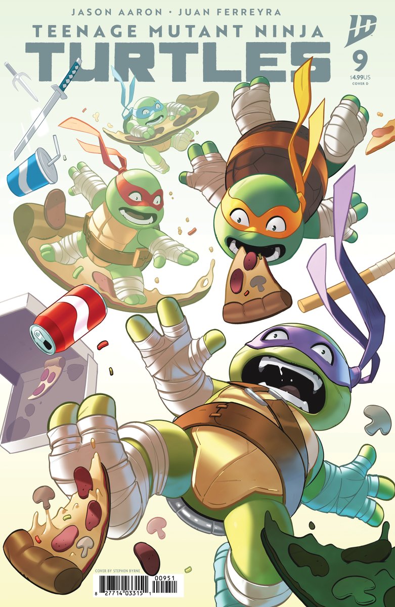 IDW Publishing (@idwpublishing) on Twitter photo Get a look at an upcoming #TeenageMutantNinjaTurtles cover!
Cover D for issue #9 is by <a href="/StephenByrne86/">Stephen Byrne</a>!
Make sure to head to your local comic shop and pre-order #TMNT #9 before 4/21!
#Preorders #Turtles #TMNTComics Get a look at an upcoming #TeenageMutantNinjaTurtles cover!
Cover D for issue #9 is by <a href="/StephenByrne86/">Stephen Byrne</a>!
Make sure to head to your local comic shop and pre-order #TMNT #9 before 4/21!
#Preorders #Turtles #TMNTComics